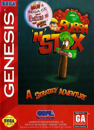 Bubba n Stix Sega Genesis Sega Genesis Bubba n Stix Sega Genesis Sega Genesis