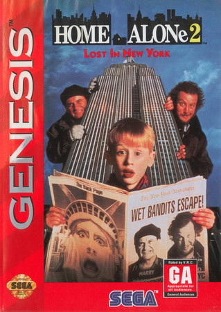Home Alone 2 Lost in New York Sega Genesis Sega Genesis Home Alone 2 Lost in New York Sega Genesis Sega Genesis