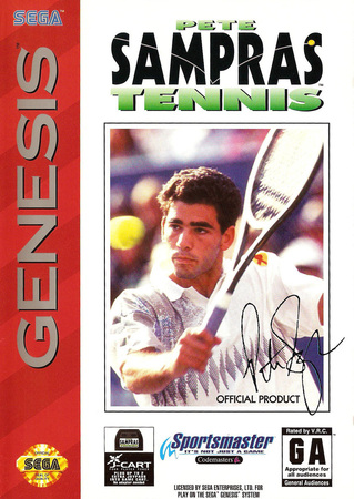 Pete Sampras Tennis Sega Genesis Sega Genesis Pete Sampras Tennis Sega Genesis Sega Genesis