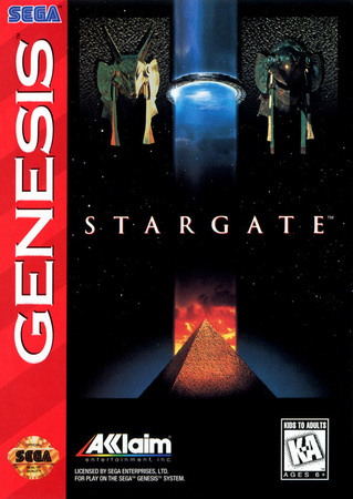 Stargate Sega Genesis Sega Genesis Stargate Sega Genesis Sega Genesis