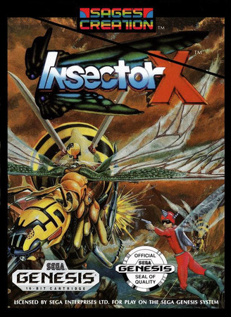 Insector X Sega Genesis Sega Genesis Insector X Sega Genesis Sega Genesis