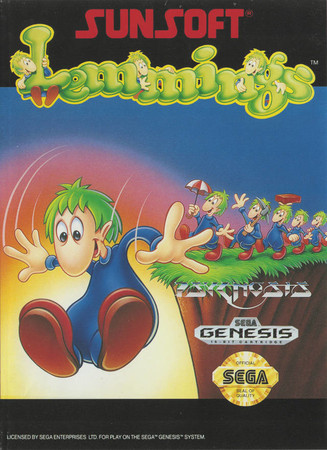 Lemmings Sega Genesis Sega Genesis Lemmings Sega Genesis Sega Genesis