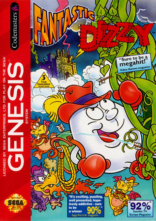 Fantastic Dizzy Sega Genesis Sega Genesis Fantastic Dizzy Sega Genesis Sega Genesis