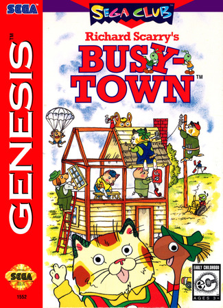 Richard Scarry s Busytown Sega Genesis Sega Genesis Richard Scarry s Busytown Sega Genesis Sega Genesis