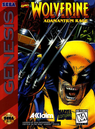 Wolverine Adamantium Rage Sega Genesis Wolverine Adamantium Rage Sega Genesis