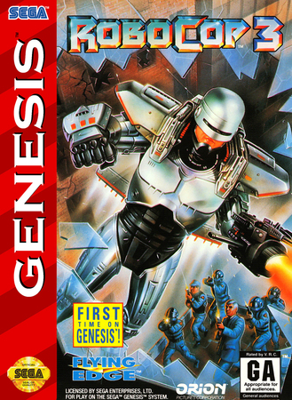 RoboCop 3 Sega Genesis Sega Genesis RoboCop 3 Sega Genesis Sega Genesis