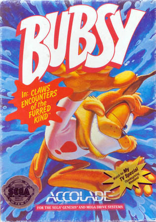 Bubsy in Claws Encounters of the Furred Kind Sega Genesis Sega Genesis Bubsy in Claws Encounters of the Furred Kind Sega Genesis Sega Genesis