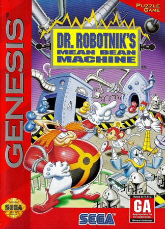 Dr Robotnik s Mean Bean Machine Sega Genesis Sega Genesis Dr Robotnik s Mean Bean Machine Sega Genesis Sega Genesis