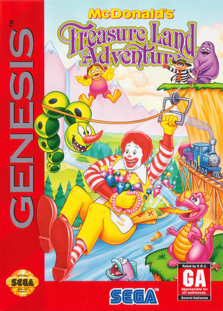 McDonald s Treasure Land Adventure Sega Genesis Sega Genesis McDonald s Treasure Land Adventure Sega Genesis Sega Genesis