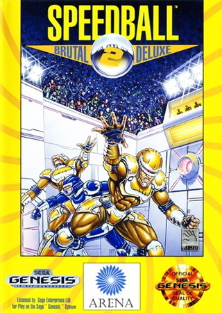 Speedball 2 Brutal Deluxe Sega Genesis Sega Genesis Speedball 2 Brutal Deluxe Sega Genesis Sega Genesis