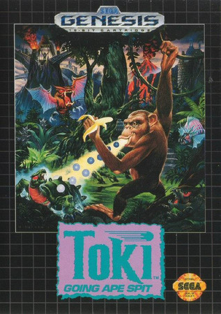 Toki Going Ape Spit Sega Genesis Sega Genesis Toki Going Ape Spit Sega Genesis Sega Genesis