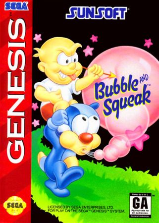 Bubble and Squeak Sega Genesis Sega Genesis Bubble and Squeak Sega Genesis Sega Genesis