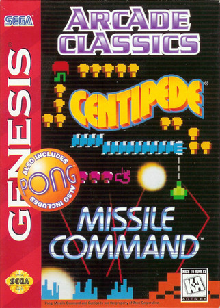 Arcade Classics Sega Genesis Sega Genesis Arcade Classics Sega Genesis Sega Genesis