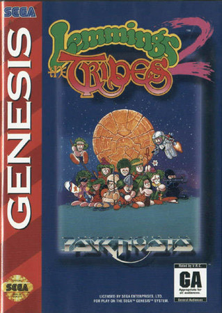 Lemmings 2 The Tribes Sega Genesis Sega Genesis Lemmings 2 The Tribes Sega Genesis Sega Genesis