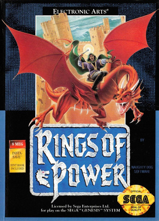 Rings of Power Sega Genesis Sega Genesis Rings of Power Sega Genesis Sega Genesis