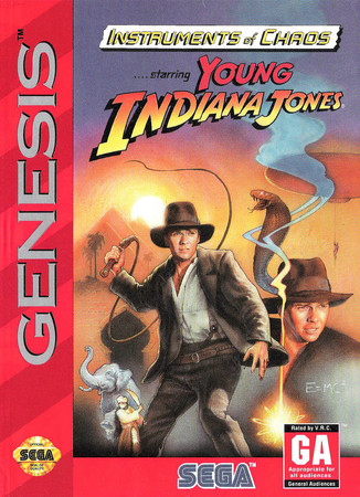 Instruments of Chaos starring Young Indiana Jones Sega Genesis Sega Genesis Instruments of Chaos starring Young Indiana Jones Sega Genesis Sega Genesis