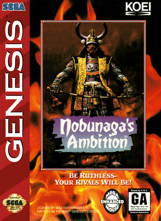Nobunaga s Ambition Sega Genesis Sega Genesis Nobunaga s Ambition Sega Genesis Sega Genesis
