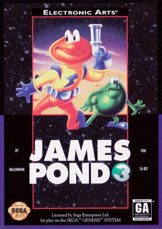 James Pond 3 Operation Starfish Sega Genesis Sega Genesis James Pond 3 Operation Starfish Sega Genesis Sega Genesis