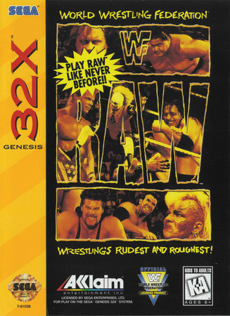 WWF Raw Sega 32x Sega 32x WWF Raw Sega 32x Sega 32x