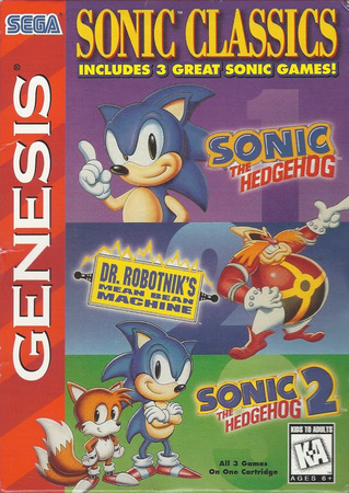 Sonic Classics Sega Genesis Sega Genesis Sonic Classics Sega Genesis Sega Genesis