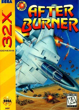 After Burner Sega 32x Sega 32x After Burner Sega 32x Sega 32x