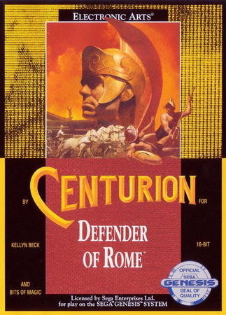 Centurion Defender of Rome Sega Genesis Centurion Defender of Rome Sega Genesis
