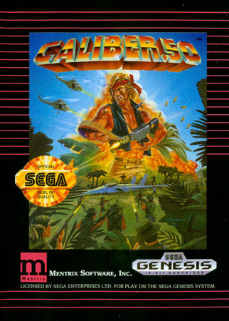 Caliber 50 Sega Genesis Sega Genesis Caliber 50 Sega Genesis Sega Genesis