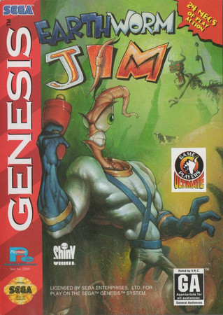 Earthworm Jim Sega Genesis Sega Genesis Earthworm Jim Sega Genesis Sega Genesis