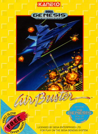 Air Buster Sega Genesis Sega Genesis Air Buster Sega Genesis Sega Genesis