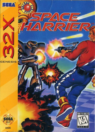 Space Harrier Sega 32x Space Harrier Sega 32x