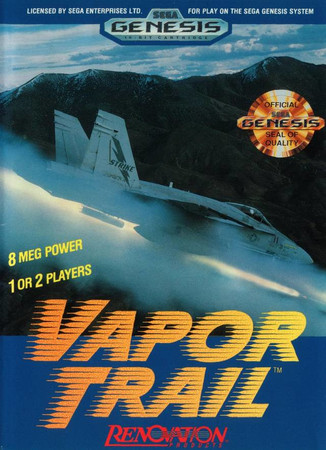 Vapor Trail Sega Genesis Sega Genesis Vapor Trail Sega Genesis Sega Genesis
