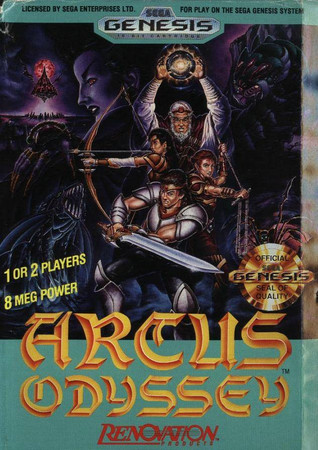 Arcus Odyssey Sega Genesis Sega Genesis Arcus Odyssey Sega Genesis Sega Genesis