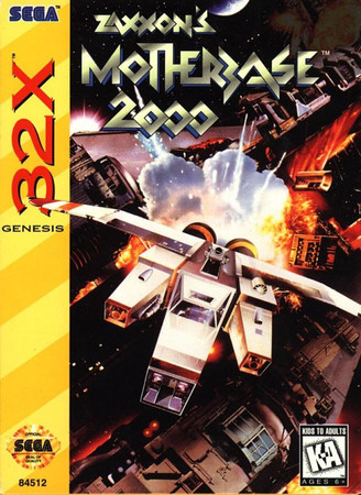 Zaxxon s Motherbase 2000 Sega 32x Zaxxon s Motherbase 2000 Sega 32x