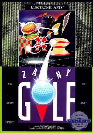 Zany Golf Sega Genesis Sega Genesis Zany Golf Sega Genesis Sega Genesis