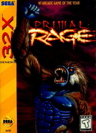 Primal Rage Sega 32x Sega 32x Primal Rage Sega 32x Sega 32x