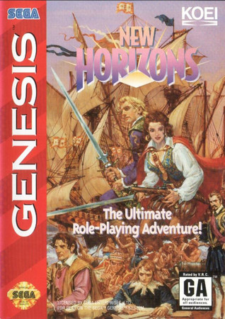 New Horizons Sega Genesis Sega Genesis New Horizons Sega Genesis Sega Genesis