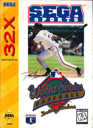 World Series Baseball Starring Deion Sanders Sega 32x Sega 32x World Series Baseball Starring Deion Sanders Sega 32x Sega 32x