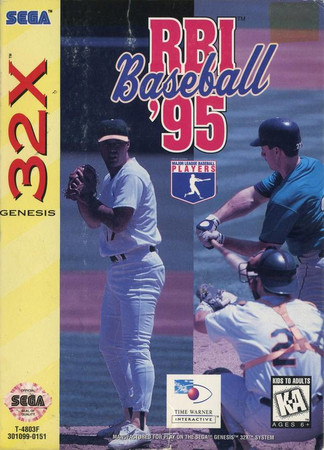 RBI Baseball 95 Sega 32x Sega 32x RBI Baseball 95 Sega 32x Sega 32x