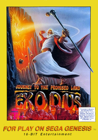 Exodus Journey to the Promised Land Sega Genesis Sega Genesis Exodus Journey to the Promised Land Sega Genesis Sega Genesis