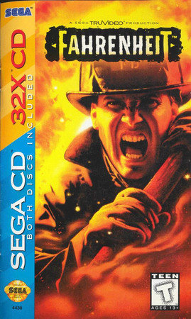 Fahrenheit Sega CD 32x Fahrenheit Sega CD 32x