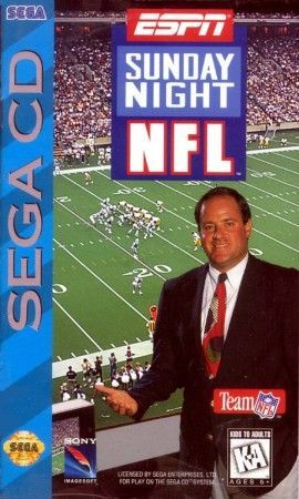 ESPN Sunday Night NFL Sega CD ESPN Sunday Night NFL Sega CD
