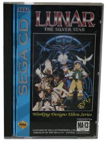 Lunar The Silver Star Sega CD Sega CD Lunar The Silver Star Sega CD Sega CD