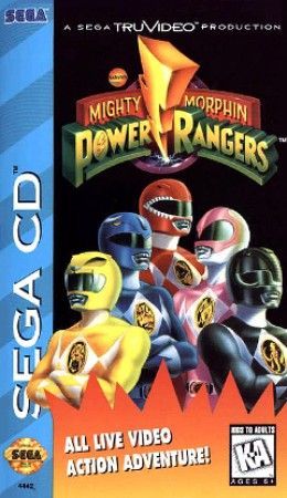 Mighty Morphin Power Rangers Sega CD Sega CD Mighty Morphin Power Rangers Sega CD Sega CD