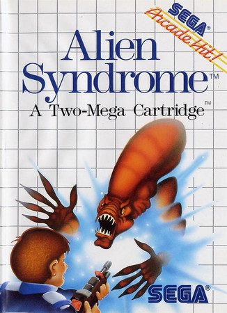 Alien Syndrome Sega Master System Alien Syndrome Sega Master System