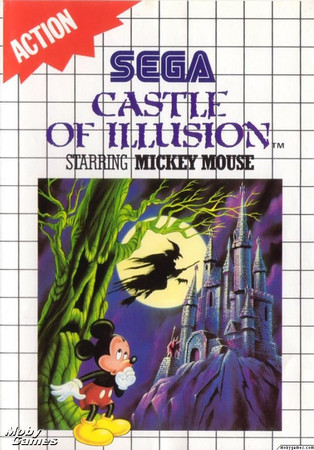 Mickey Mouse Castle of Illusion Sega Master System Mickey Mouse Castle of Illusion Sega Master System