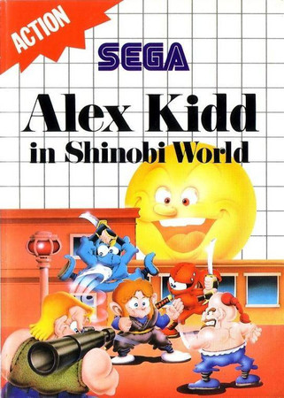 Alex Kidd in Shinobi World Sega Master System Alex Kidd in Shinobi World Sega Master System