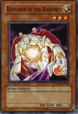 Banisher of the Radiance SDDE EN016 Common 1st Edition Structure Deck Dark Emperor SDDE 1st Edition Singles Banisher of the Radiance SDDE EN016 Common 1st Edition Structure Deck Dark Emperor SDDE 1st Edition Singles