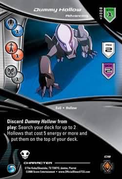 Dummy Hollow Advancing C9 Common Dummy Hollow Advancing C9 Common
