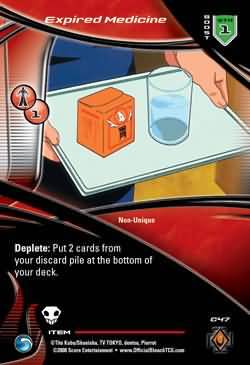 Expired Medicine C47 Common Bleach Bankai Singles Expired Medicine C47 Common Bleach Bankai Singles
