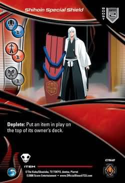 Shihoin Special Shield C52 Common Bleach Bankai Singles Shihoin Special Shield C52 Common Bleach Bankai Singles